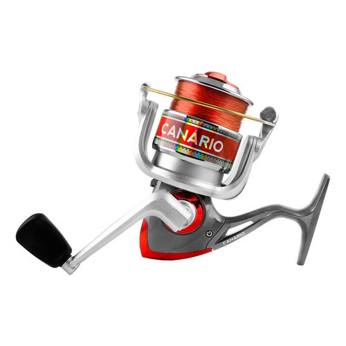 Molinete Albatroz Canário 60 Pesca Pesada Praia Com Linha