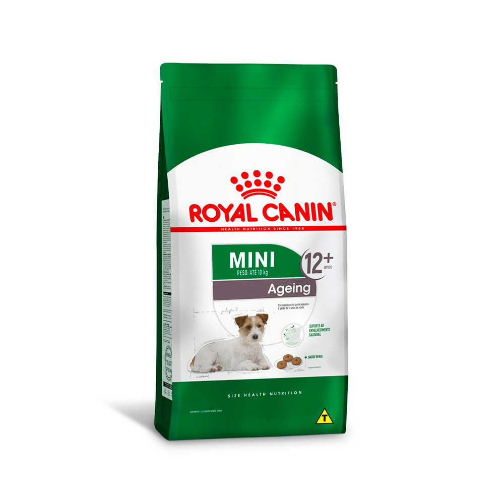 ROYAL CANIN CAO MINI AGEING 12+ 1KG RAÇÃO PARA CAO IDOSO