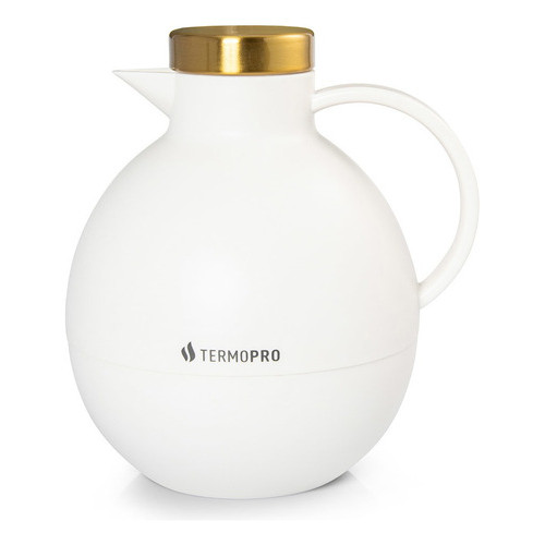 Garrafa Térmica Café Chá Italy 1 Litro Branca Termopro em Oferta na Shopee