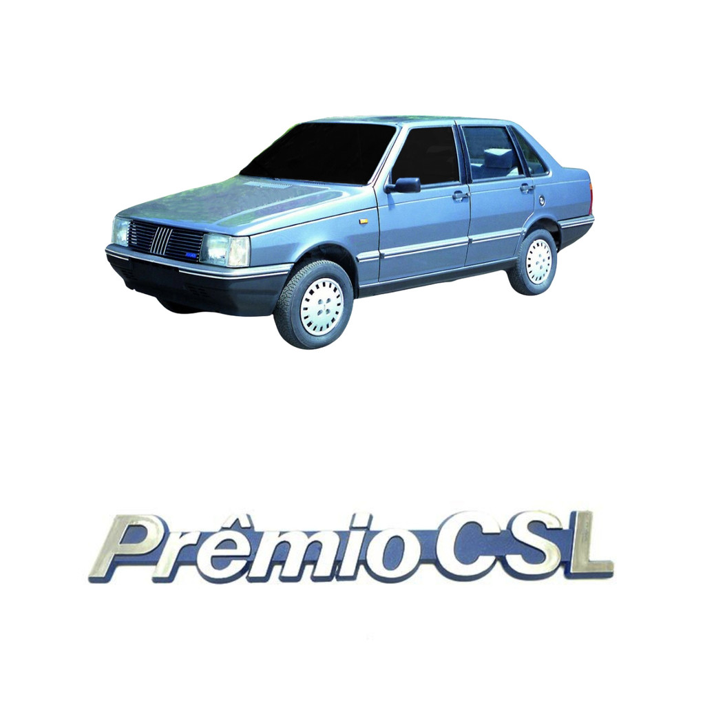 Emblema Plaqueta Fundo Azul Cromado Premio Csl 1993 A 1995