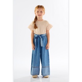 Calça Clochard Infantil em Jeans Up Baby em Oferta na Shopee