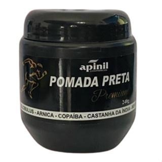 Combo c/3un Pomada Preta Premium 240g - Apinil em Oferta na Shopee