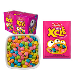 Detalhes do Chiclete Mini Docile Com 24 Unidades De 11g Tutti Frutti