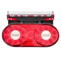 Lanterna Traseira Led Bivolt 12/24 Universal Para Caminhão Carreta Randon Implemento Após 2013 Gauer