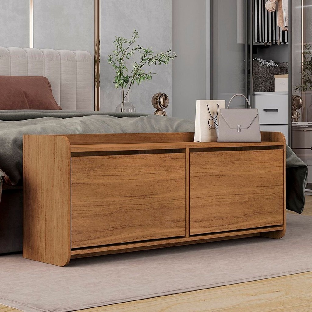 Sapateira Basculante 2 Portas Dália Cedro em Oferta na Shopee