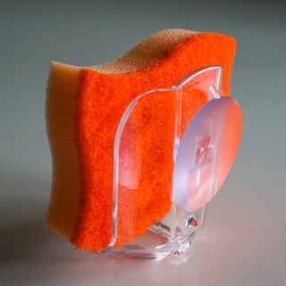 Suporte Porta Esponja Bucha com Ventosa para Pia Organizador Cozinha Tanque Colar em Oferta na Shopee