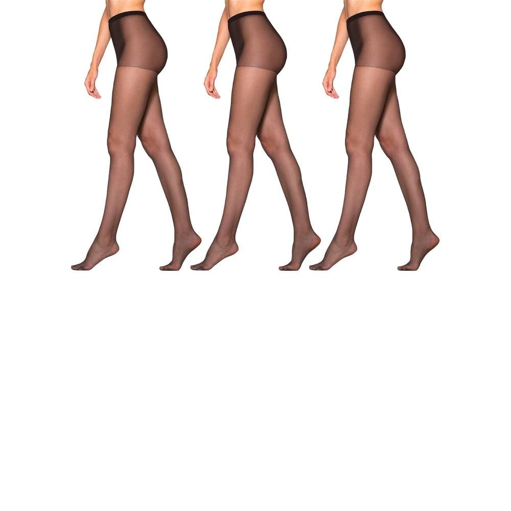 Kit com 3 Meias Calças Fio 20 Opaca Loba 5898-001 em Oferta na Shopee