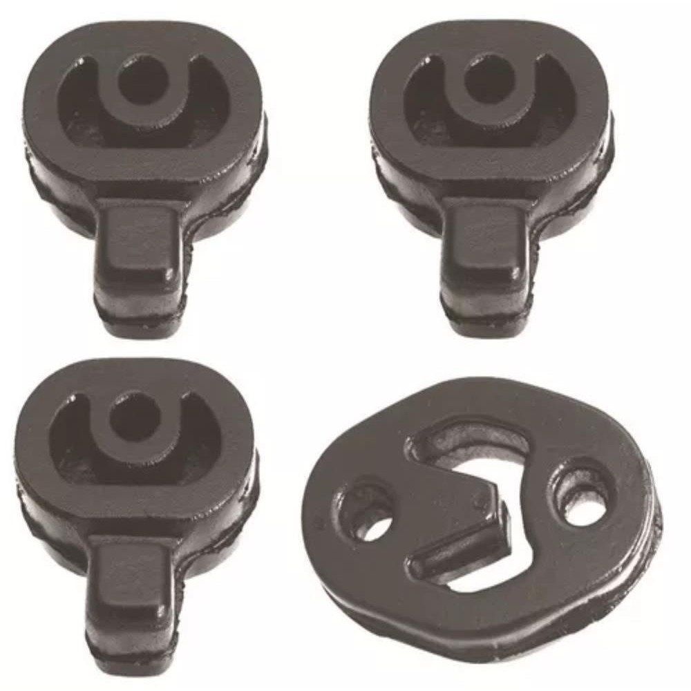 Kit Coxim do Escapamento Ford Courier 1997 1998 1999 2000 2001 2002 2003 2004 2005 2006 2008/2013