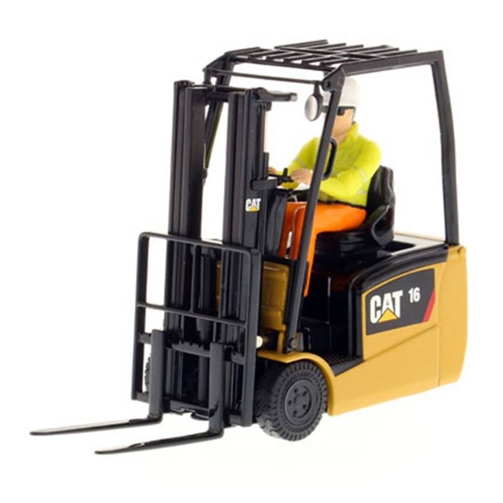 Miniatura Caterpillar Trator Empilhadeira EP16(C) PNY - 1:25 - Diecast Masters