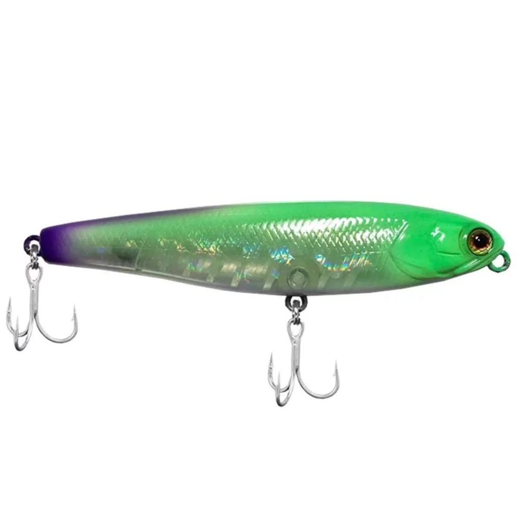 Isca Artificial Para Pesca Jackall Bonnie 95 9,5cm 12,6g Cor Green Clear Lilac
