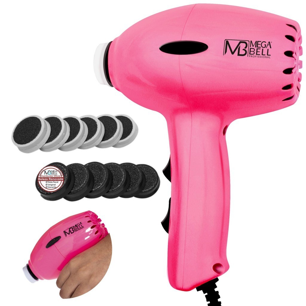 Pedicuro Lixa Eletrica Para Os Pés Profissional + 12 Lixas