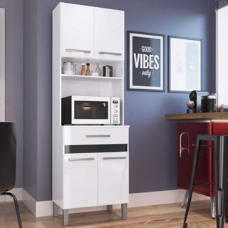 Paneleiro Torre Quente 4 Portas 1 Gaveta Compacta em Oferta na Shopee