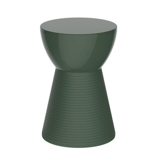Banqueta Baixa Polipropileno sem Encosto Sili Verde/Alecrim Verde Alecrim