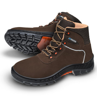 Botina Couro Nobuck Premier Marrom Marluvas Bico de Plástico CA 41370 em Oferta na Shopee