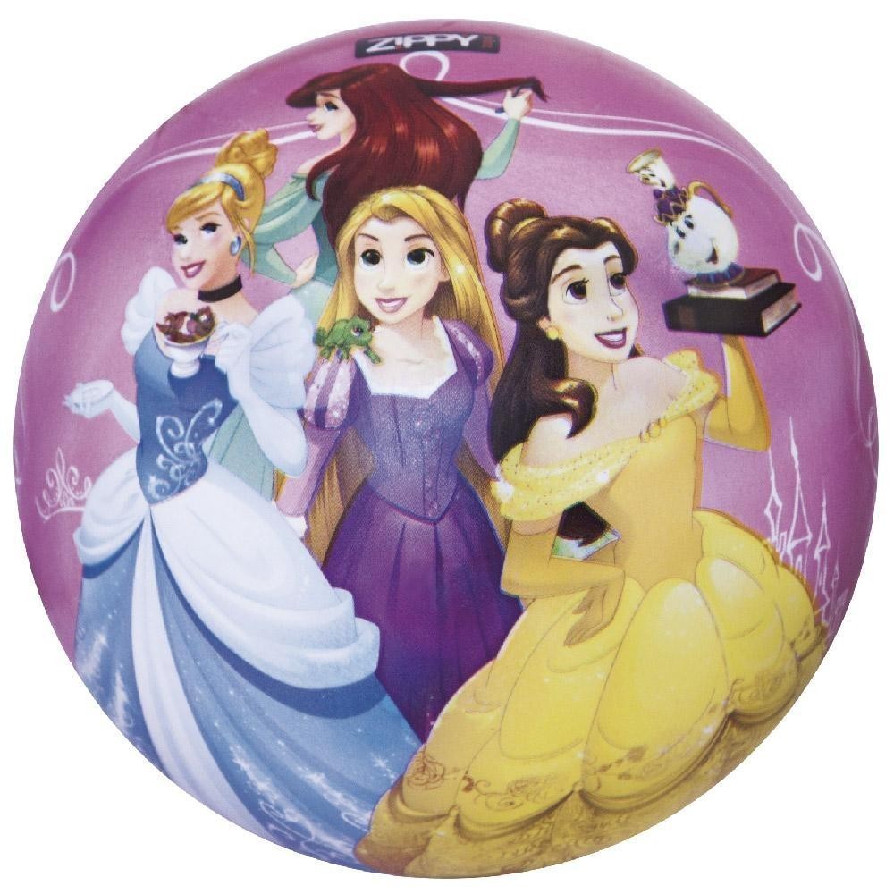 Bola de Vinil Princesas 23cm Zippy Toys BV1500 - Mom & Baby
