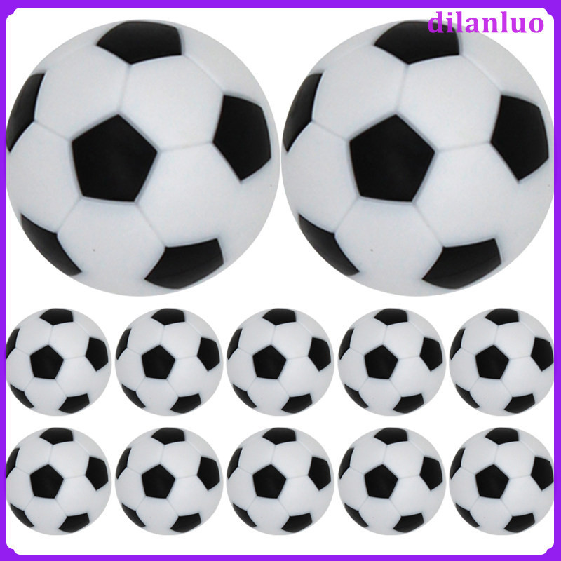6 Pcs Mini Bolas De Futebol De Mesa Pebolim Substituíveis Pequeno dilanluo