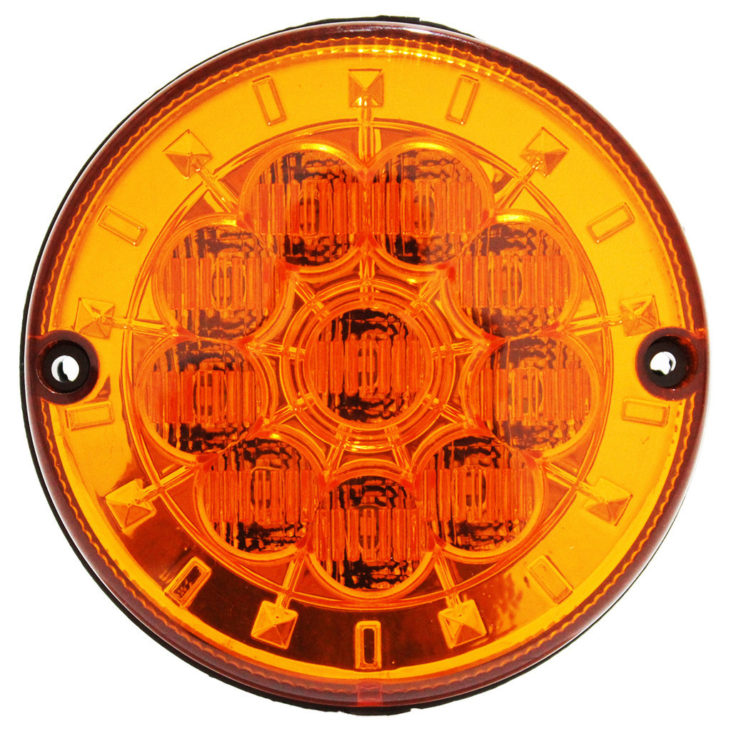 Lanterna Traseira Seta Ônibus Caminhão 125mm 10 LED 24V