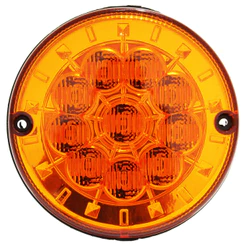 Lanterna Traseira Seta Ônibus Caminhão 125mm 10 LED 24V
