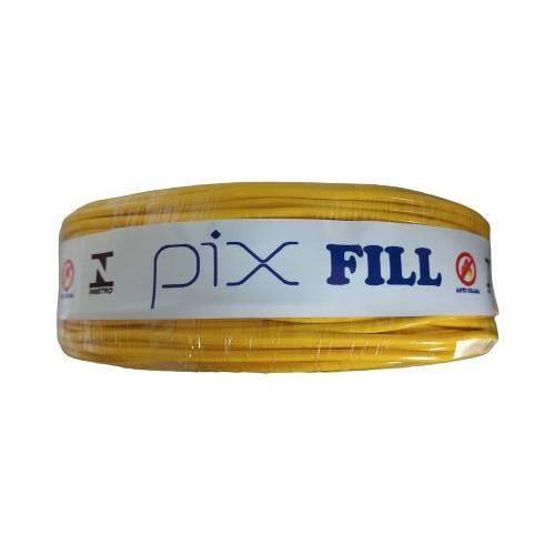 Fio Elétrico Cabo Flexível 6,0mm Rolo 50 Metros 750v Pixfill