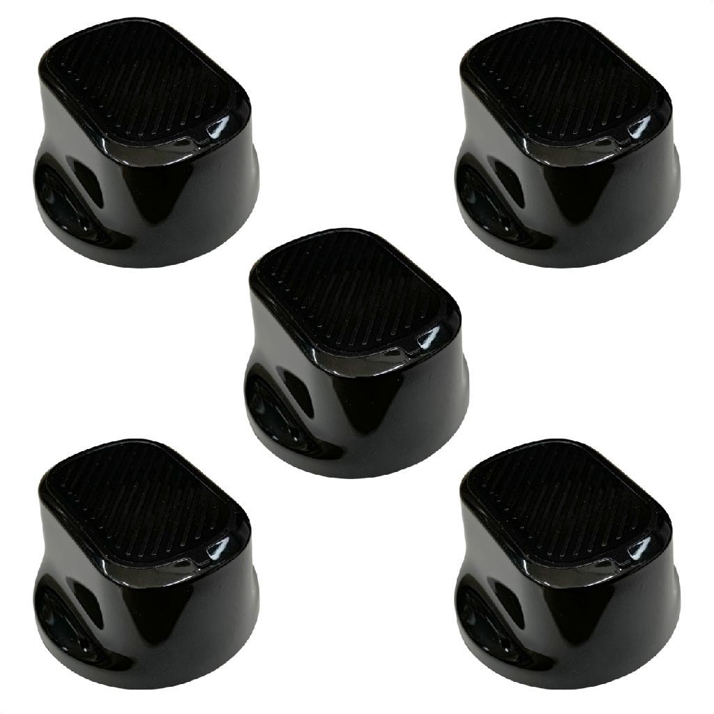 Kit 5 Botão Manipulo Fogão Continental FC4IB FC4FP FC4IS