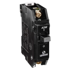 Disjuntor Soprano Nema 1P 70A ASM-B Preto