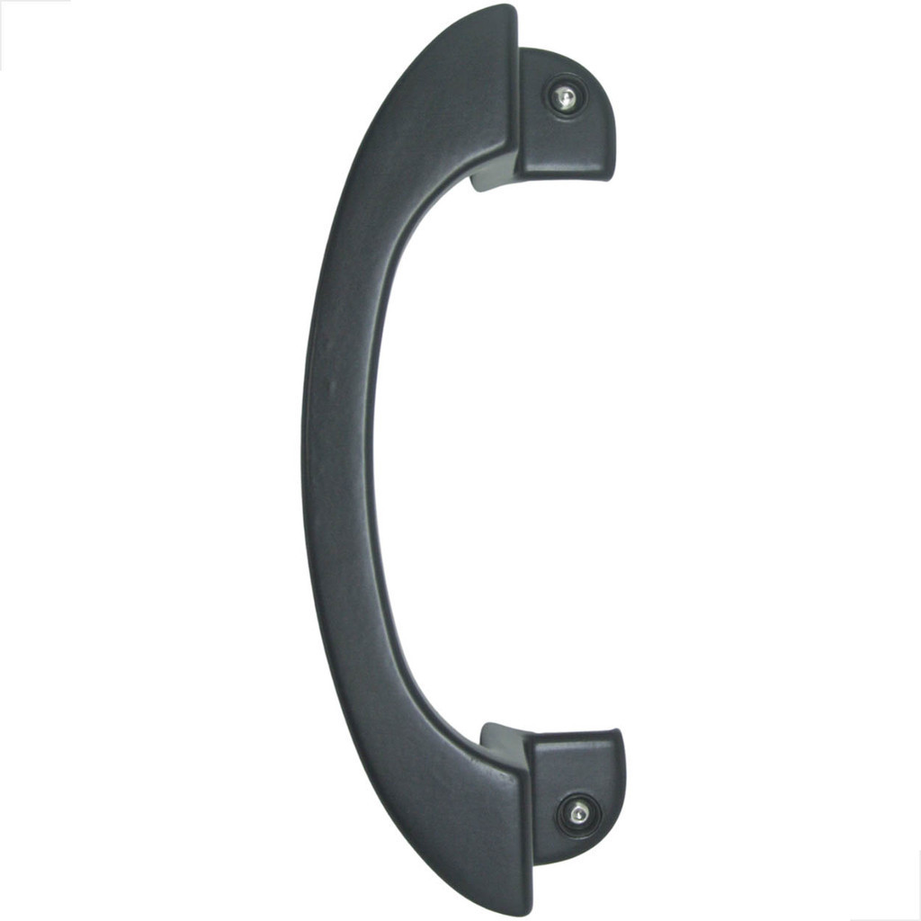 Puxador Arco 250 Alumínio Esquadria Para Porta Portão Preto