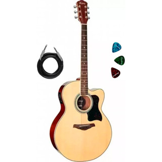 Violão Jumbo Hofma Hmj-223 Cutway Natural Brilhante Aço em Oferta na Shopee