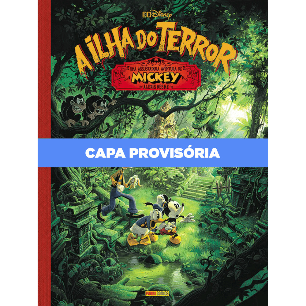 Livro - A Ilha Do Terror (BD Disney) - Novo/Lacrado