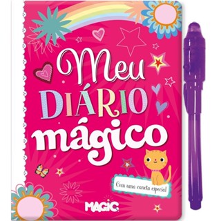 Meu Diário Mágico com Caneta Especial em Oferta na Shopee
