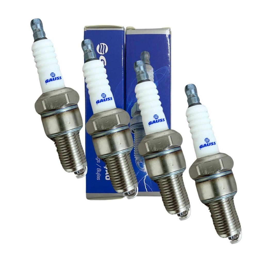 Kit Jogo 4 Vela de Ignição Daewoo Fiat Renault Jac GV5R04 em Oferta na Shopee