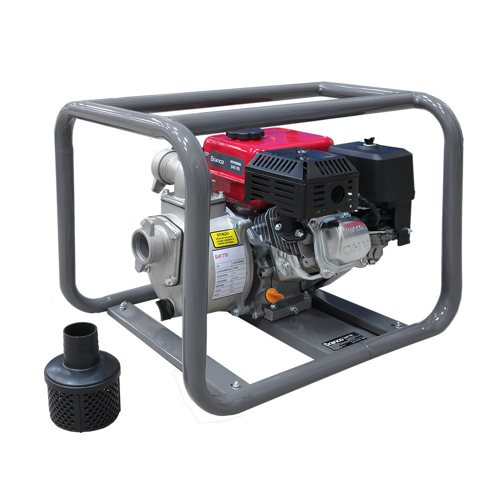 Motobomba A Gasolina Partida Manual 5,5CV 2pol B4T710 Autoescorvante - Branco Motores