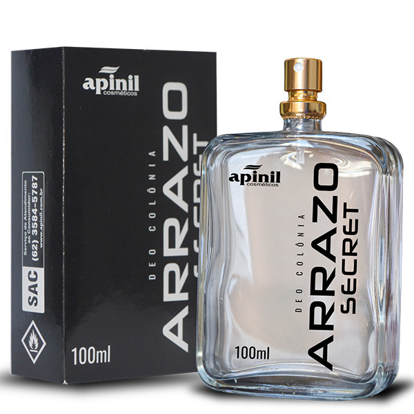 Deo Colônia ARRAZO SECRET 100mL APINIL em Oferta na Shopee