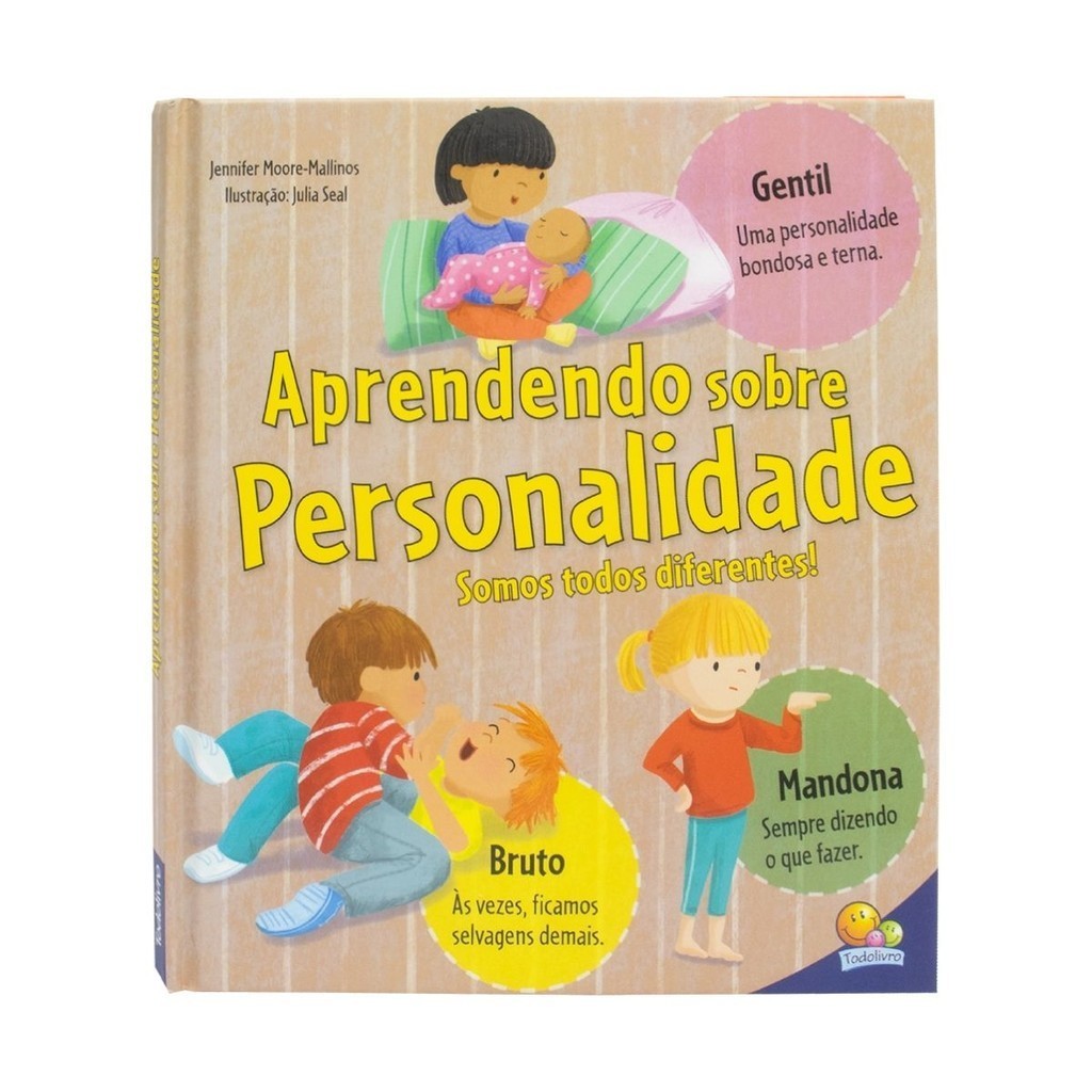 Traços das Emoções - Livro Aprendendo sobre Personalidade Montessori - Todolivro