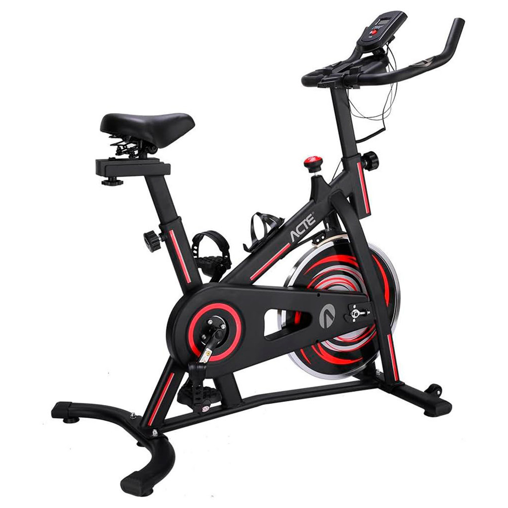 Bicicleta Ergométrica Acte Spinning E33 6.0 Com Monitor