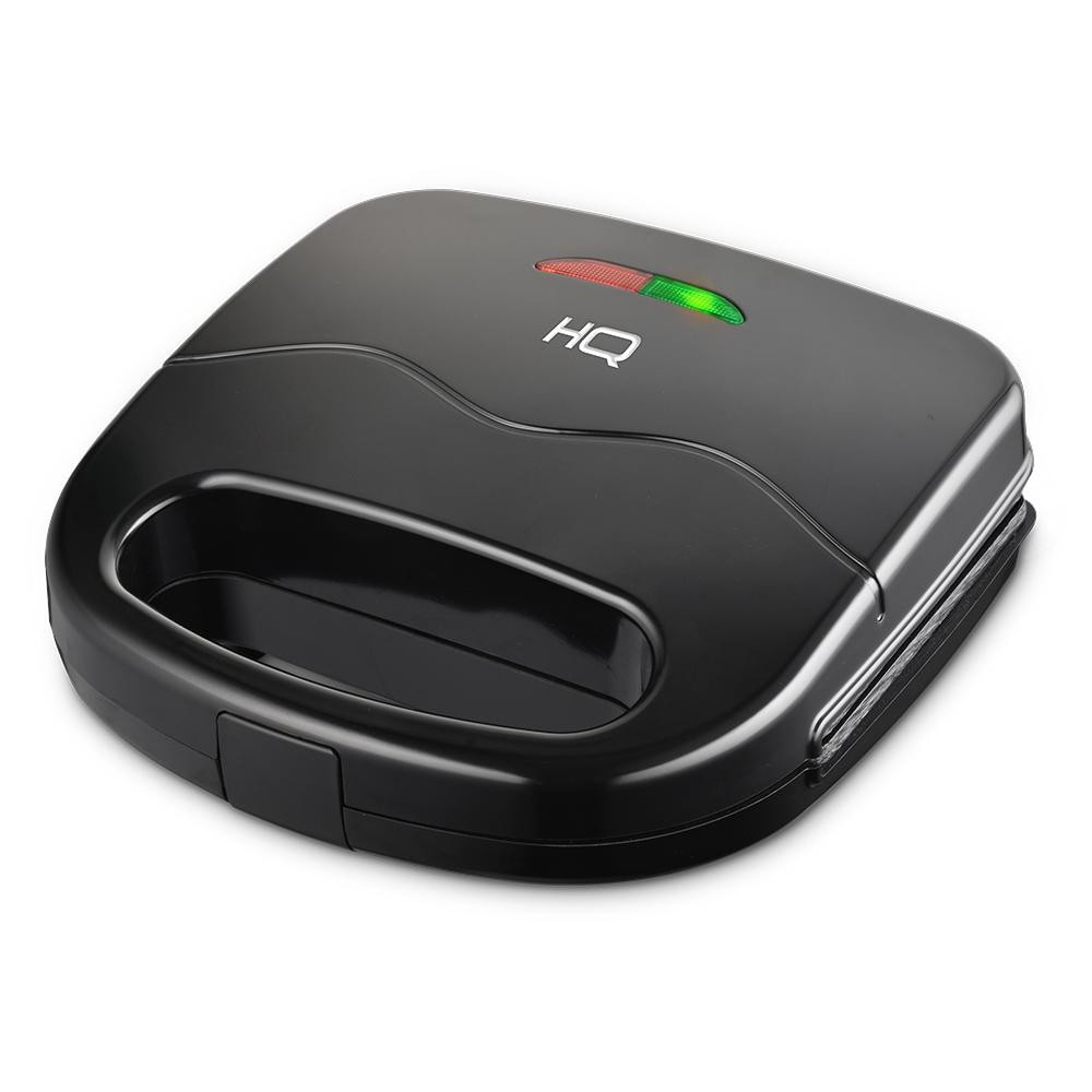 Sanduicheira Grill Elétrico HQ 750W Antiaderente Preto HQ-SG003 220V em Oferta na Shopee
