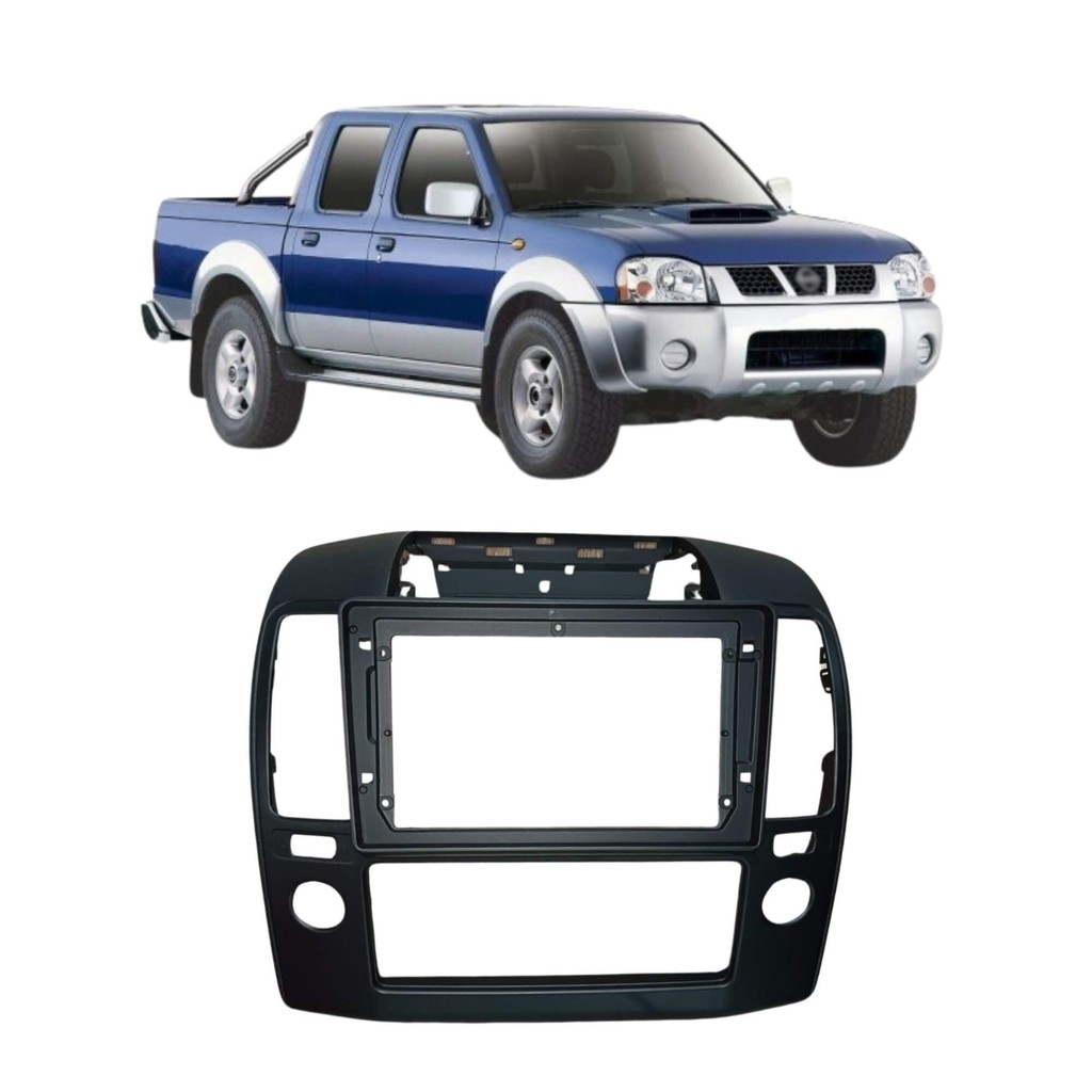 Moldura Frontier 2006 a 2012 9" Polegadas na cor Preta Expex - EPX9NS005 em Oferta na Shopee