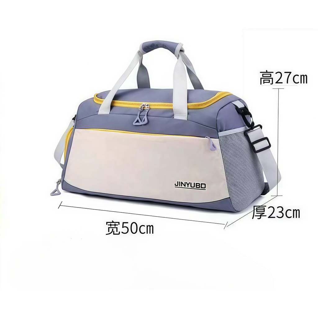 Bolsa Mala de Viagem Multifuncional de Grande Capacidade em Nylon Impermeável para Academia e Negócios Yobel.Loja