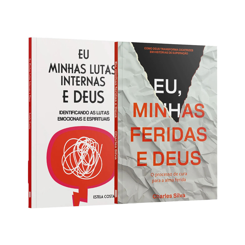 Kit 2 Livros - Eu, minhas superações e Deus | Eu, Minhas Lutas Internas e Deus + Eu, minhas feridas e Deus em Oferta na Shopee