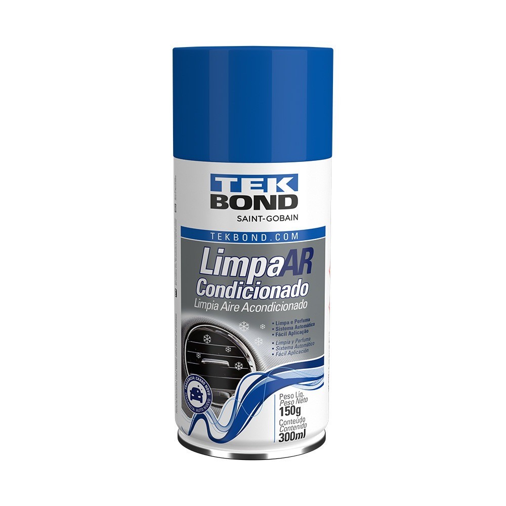 Limpa ar condicionado 300 ml TekBond - Automobiles
