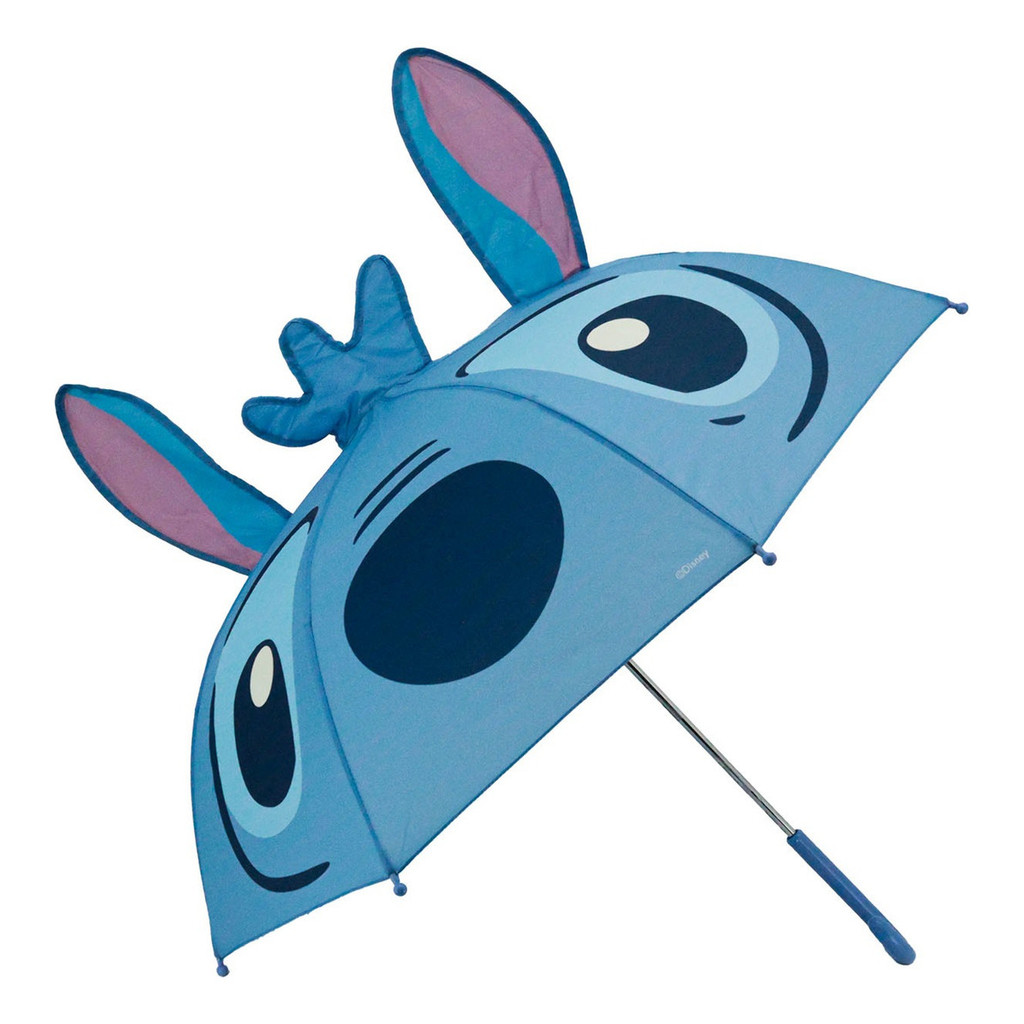 Guarda Chuva Infantil Stitch 3d Sombrinha Criança Disney Okay