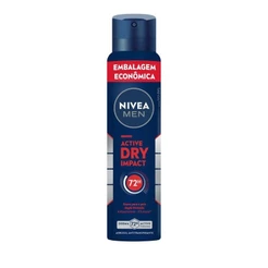 Desodorante Antitranspirante Aerosol Nivea Men Active Dry Impact 200ml