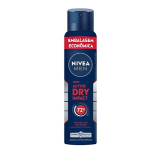 Desodorante Antitranspirante Aerosol Nivea Men Active Dry Impact 200ml em Oferta na Shopee