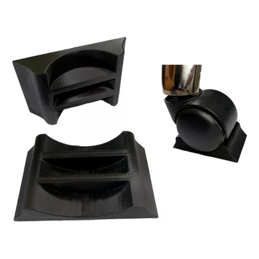 2 Travas Rodinhas Rodas Cadeira Gamer Escritório Universal em Oferta na Shopee