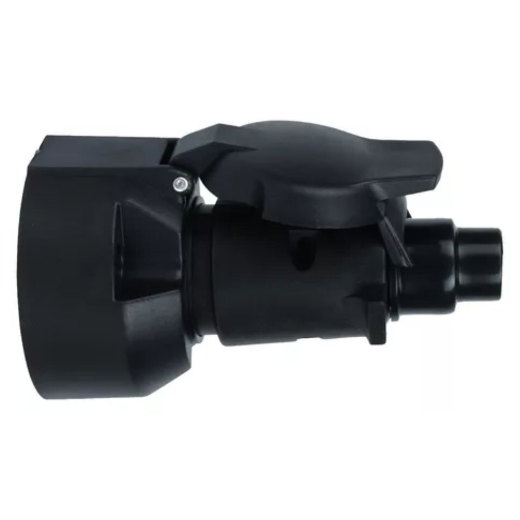 Kit Tomada Elétrica para Engate Carretinha Carro Redonda 6 Polos Completa em Oferta na Shopee