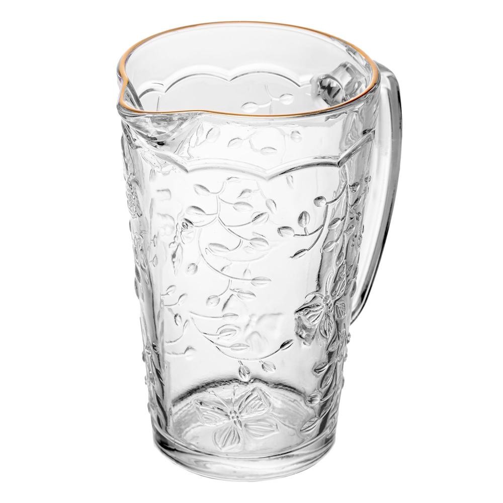 Jarra New Butterfly com Fio de Ouro 750ml Vidro Lyor