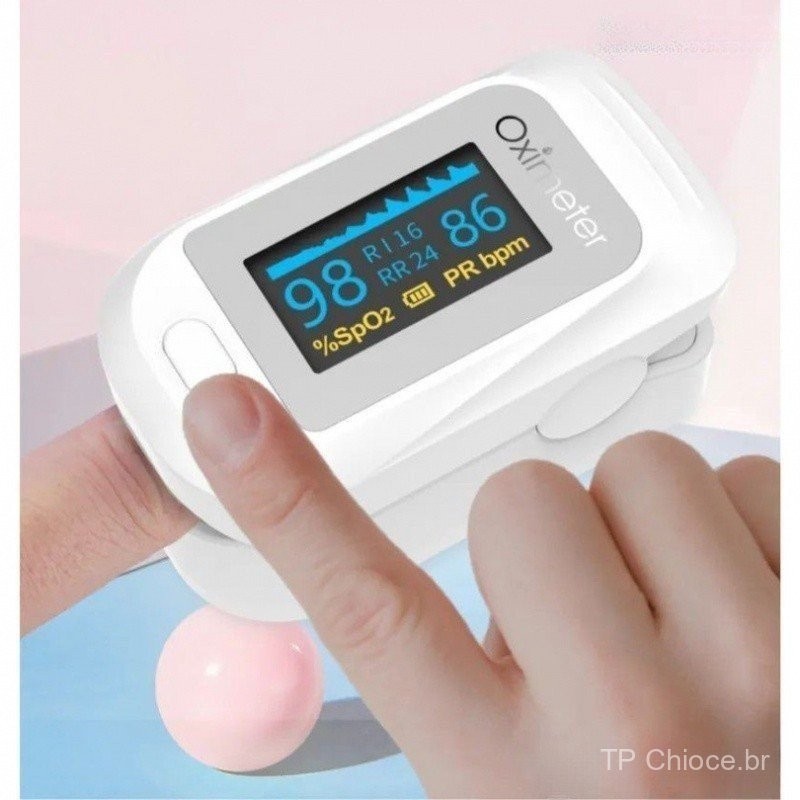 Ce Oxímetro De Pulso De Dedo Finger Clip Monitor De Saturação De Oxigênio No Sangue Pi Taxa Respiratória -ele.br 23 ZQ8X