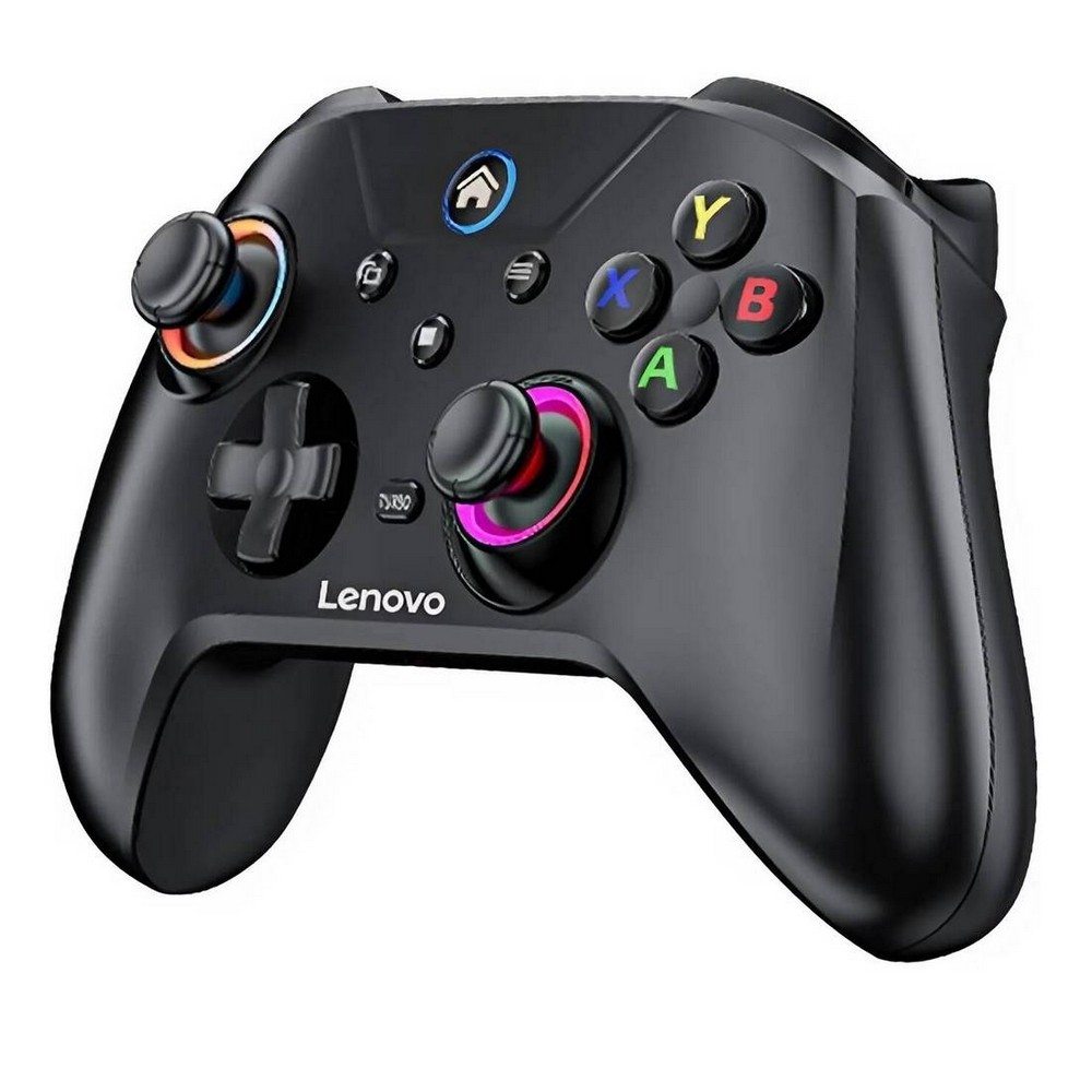 Controle Lenovo Bluetooth S02 Joystick Gamepad P/ Smartphone, Nintendo Switch e PC - Preto
