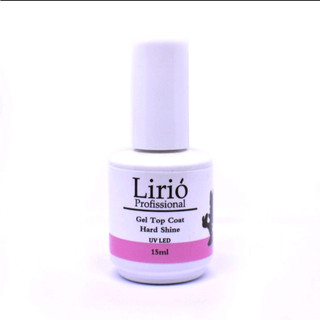 KIT 2 Top Coat Lirió Minnie Rosa 15ml Gel Unhas De Porcelana Acrigel Fibra