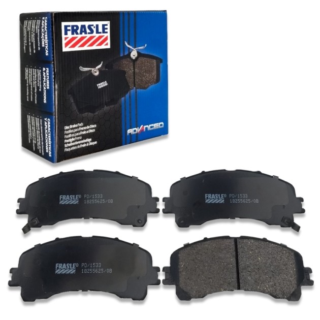 Pastilha de Freio Dianteira S10 2.5 2.8 16v 2016/2025 Trailblazer 2.8 3.6 2016/2025 - Frasle PD1533