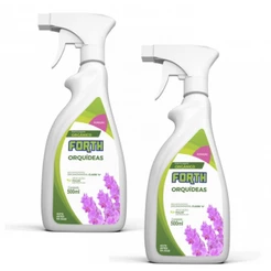 02 Fertilizante p/ Floração Orquídeas Pronto Uso Forth 500ml